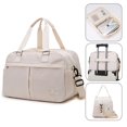thumbnail image 2 of Extendable Travel Handbag Large Multi-layer Duffle Bag Travelling Luggage Storage Pack Bags Weekend Flight Carry On Handbag Gray plus, 2 of 6