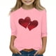 thumbnail image 2 of Blusas y camisas de manga larga con cuello redondo y estampado infantil, manga 3/4/cuello redondo tres cuartos, camisa y top para niños, top de poliéster para niños, 2 of 5