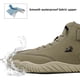 thumbnail image 3 of Zapatos Montar Cuero Botines Senderismo Botas Nieve para Hombres Con Cierre Antideslizantes Ligeros Acampar Y Conducir, 3 of 9