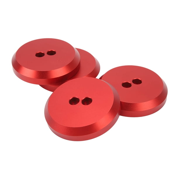 Almohadillas elevadoras Leavein, 4 piezas Adaptador de almohadilla de gato Almohadilla de gato Adaptador de disco de gato Soporte de respuesta rápida