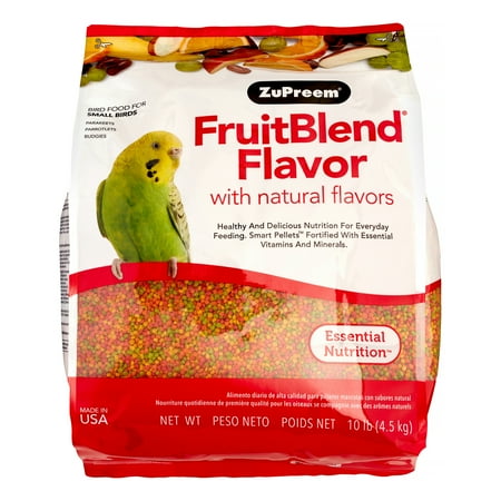 ZuPreem Natural with Vitamins, Minerals & Amino Acids Parrot & Conure Bird Food, 3 (Best Vitamins For Pet Birds)