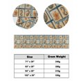 thumbnail image 6 of Xipuska Vintage Starfish Coastal Bed Runners for Cal King Size Bed, Decorative Bed Throws for Foot of Bed, Retro Nautical Shell Seahorse Bed Runner Sofa Throw Bedding Scarf Slipcover for Bedroom, 6 of 6