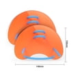thumbnail image 3 of Aletas Silicona para Nadar Profesionales Adultos () Naranja, 3 of 3
