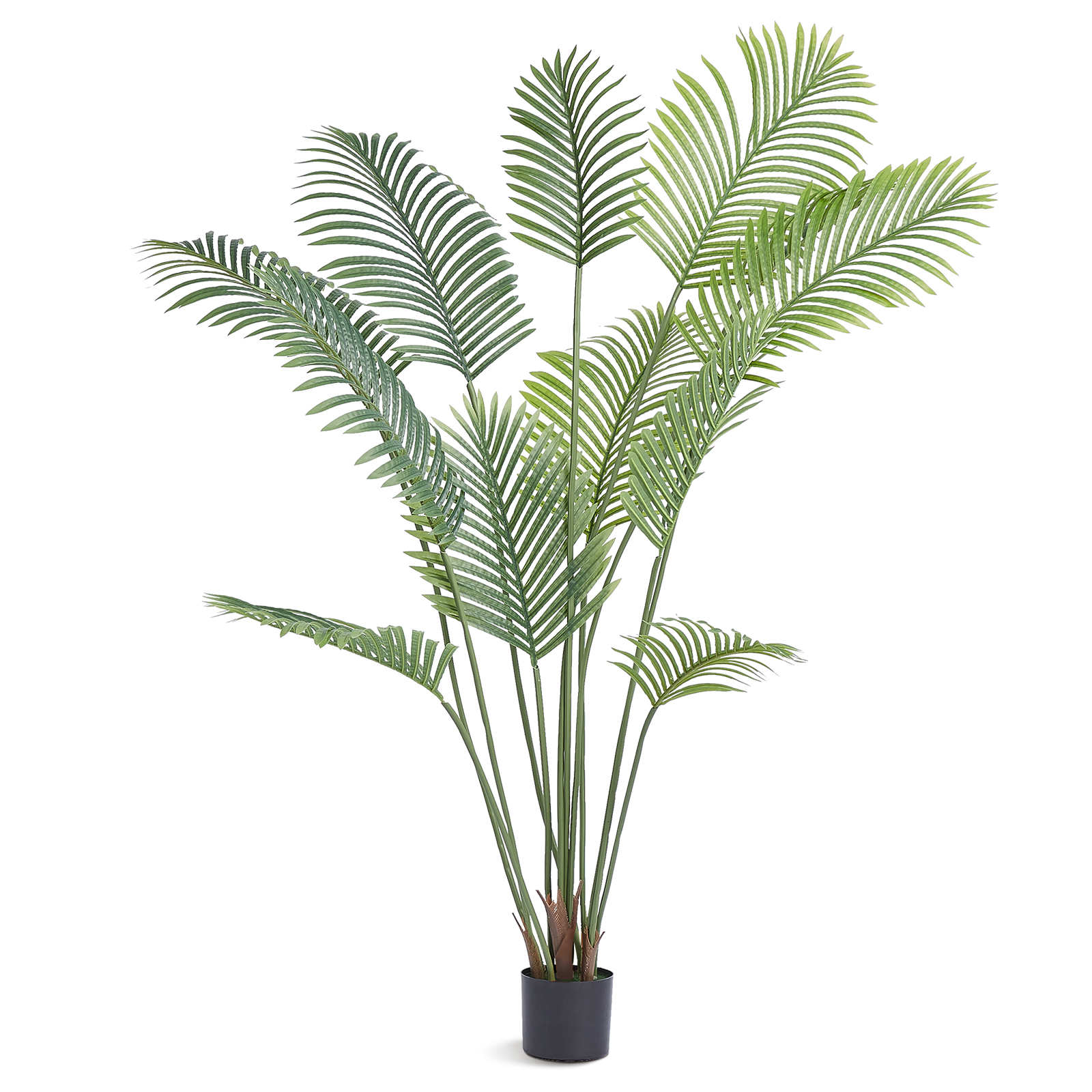BENTISM 6 FT Artificial Areca Catechu Betel Nut Palm Tree