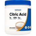 thumbnail image 1 of Ácido cítrico en polvo Nutricost 454 g, 1 g/porción sin OGM, 1 of 5