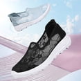 thumbnail image 6 of YOUYEDIAN Orthopedic Dress Shoes for Women Arch Support Non Slip Slip on Running Shoes Breathable Knitted Mesh Stretch Hiking Shoes Soft 2026 New Orthopedic Shoes (Black), 6 of 9