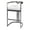 Nickel, variant on Beaumont Lane Modern Faux Leather 28" Barstool in Nickel Plated