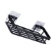 thumbnail image 2 of 1pc Aluminio Montado en pared Rack Multifuncional Sundies Sundies Back (Negro), 2 of 7