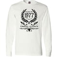 thumbnail image 3 of Inktastic Born in 1977 Limited Edition Long Sleeve T-Shirt, 3 of 5
