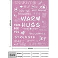 thumbnail image 4 of Warm Hugs Gift Throw Blanket,Warm and Soft Hug Blanket Inspirational Throw Blanket,Sympathy Gift Cancer Chemo Survivor Get Well Caring Gifts for Women After Surgery with Positive Gifts, 4 of 6