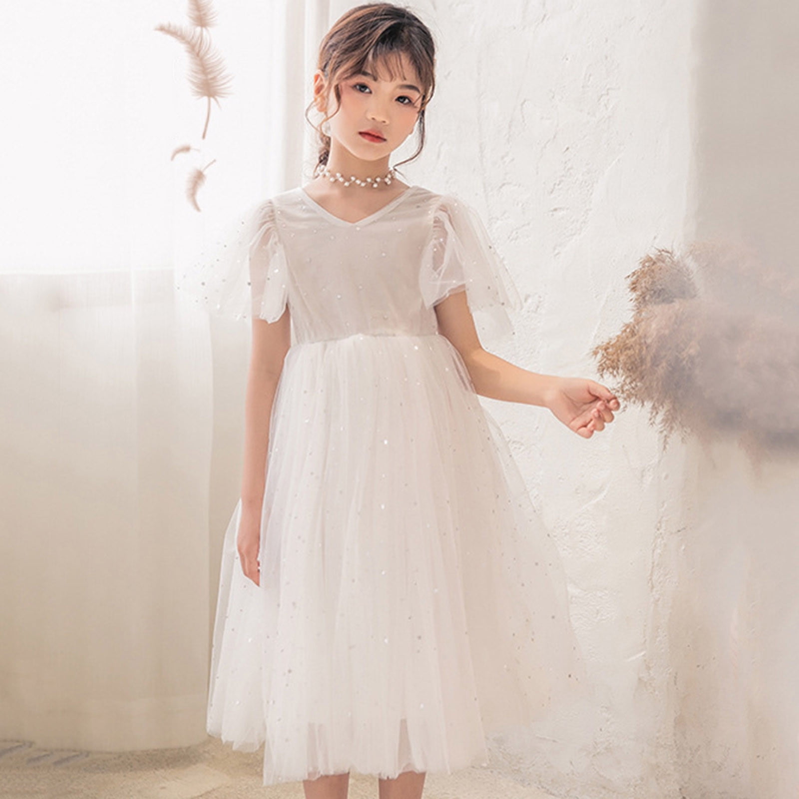 sachin and babi light blue dress Petal Fairy Dress – Ann.tique main image 0