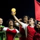 thumbnail image 4 of Trofeo de fútbol Balón de Oro Premio al mejor jugador Regalo conmemorativo DOR, 4 of 4