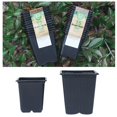thumbnail image 4 of 15 pcs 12/15 Uds maceta de vivero macetas contenedor de plantas de plástico para plantas plántulas, 4 of 5