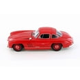 thumbnail image 4 of Mercedes-Benz 300SL, Red - Welly 24064WR - 1/24 Scale Diecast Model Toy Car, 4 of 7