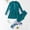 Dark Green, variant on Laipiong 2 Piece Swimwear for Girl Summer Lightweight Long Sleeve Rash Guard and Swim Pants Bathing Suits Full Coverage Beach Vacation Swimsuits