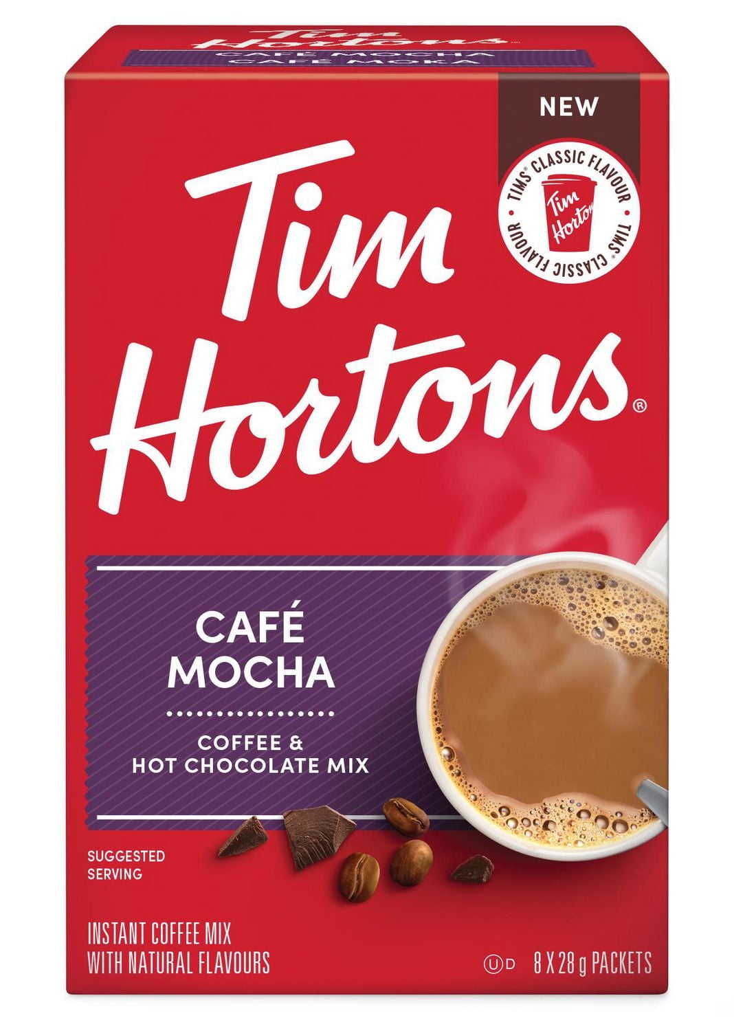 TIM HORTONS CAFE MOCHA PACKET, 5/8EA - Walmart.ca