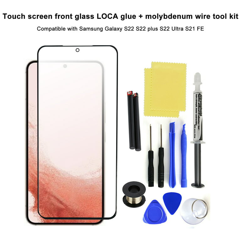 1 Set Phone Screen Professional Replacement Ultra-thin Phone Front LCD  Touch Screen Repair Kits for Samsung Galaxy S22 S22 Plus S22 Ultra S21 FE