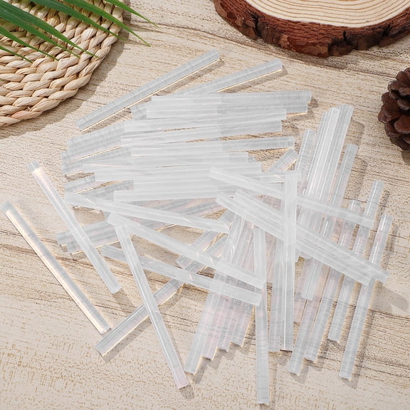 PTOOTP Hot Melt Glue Sticks Bulk 100 Pcs EVA Adhesive for Crafting, , Repair, and School Projects