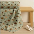 thumbnail image 4 of Soimoi Cotton Voile Fabric Kangaroo,Elephant & Lion Animal Fabric Prints by Yard 42 Inch Wide, 4 of 7