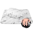 thumbnail image 3 of Reposabrazos para uñas, almohada de mano para manicura de mármol, almohadilla de mano de cuero PU, alfombrilla de escritorio plegable antideslizante, mesa de escritorio para Nail Artshape1, 3 of 5