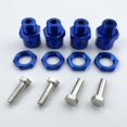 thumbnail image 2 of kusrkot 4PCS 12mm à 17mm Roue Hexagonale Adaptateur Conversion Bleu pour 1:10 HSP RC Voiture Bleu Foncé, 2 of 5