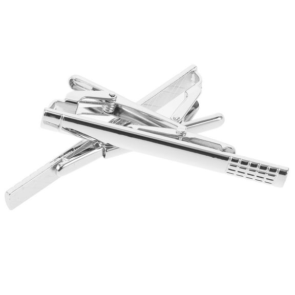SWETRACE Tie Clip for Men Zinc Alloy 2Pcs for Business Meetings
