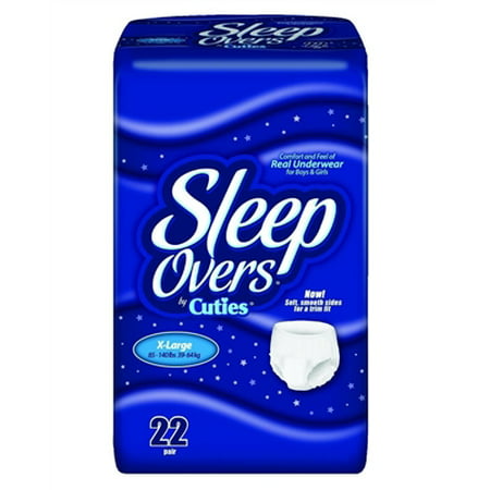 Sleep Overs Heavy Absorbency Underwear Diaper, X-Large, 88