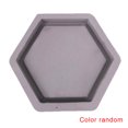 thumbnail image 3 of Hexagon Flower Pots Mold Planter Silicone Mould Home Decoration Table Crafts Making Supplies Color Random, 3 of 7