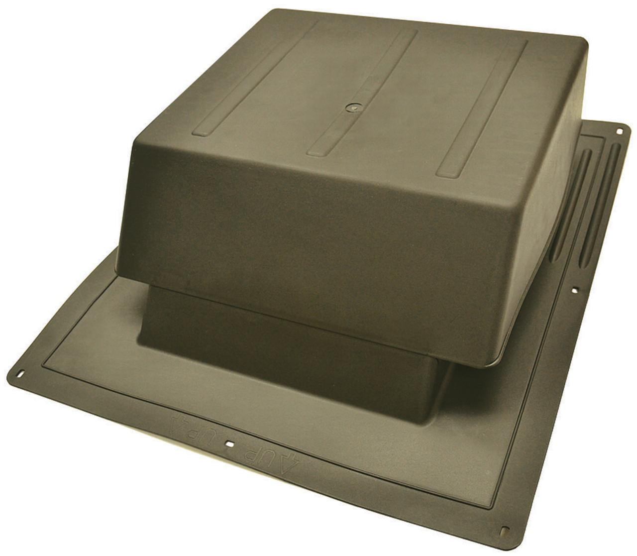 GAF Master Flow IR65WW Slant Back Roof Louver, 65 sq-in, High Impact Resin by Ll Building Products