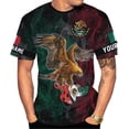 thumbnail image 5 of Personalized Mexico Shirts, Camisas De Mexico, Mexico Shirts for Men, Mexican Flag Jersey Shirt Mexico 3D Shirt (ZipHoodie, 3XL), 5 of 9