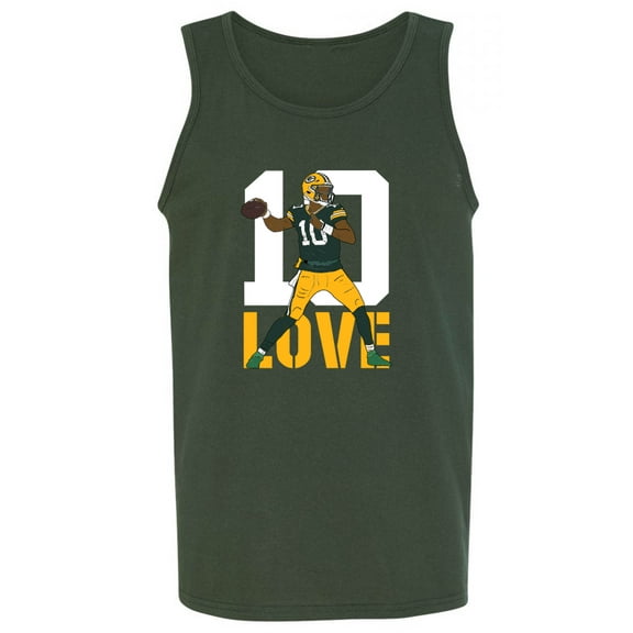 Jordan Love Packers Touchdown 10 Tank Top