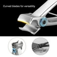thumbnail image 5 of Nail Cutter Nail Cutting Trimmer Toenail Fingernail Cutter Stainless Steel Toenail Clippers for Thick Nails, 5 of 7