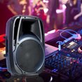thumbnail image 3 of Costway Dual 10'' Protable 1600W Powered Speaker w/  Mic Speaker Stands Control, 3 of 7
