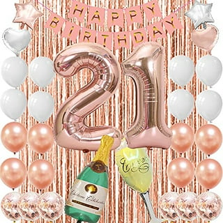 Big Dot Of Happiness 30th Pink Rose Gold Birthday - Happy Birthday Party  Photo Booth Props Kit - 20 Count : Target