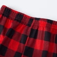 thumbnail image 3 of Red Matching Family Pajamas Sets Christmas PJ's with Long Sleeve Tee and Pants Loungewear, 3 of 6