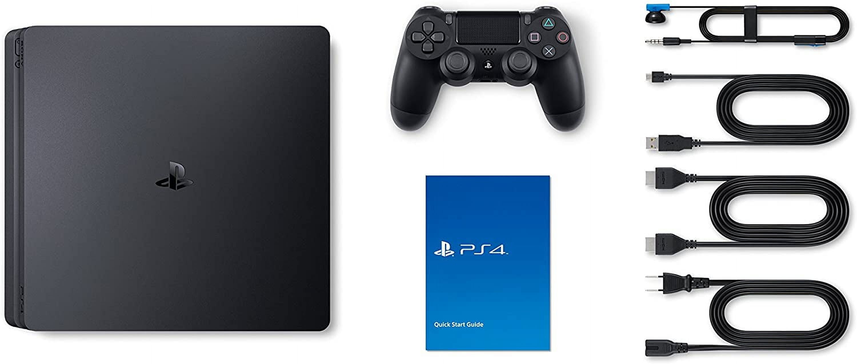 Sony PlayStation 4 Slim 500GB PS4 Gaming Console, with Mytrix Chat Headset  - JP Version Region Free