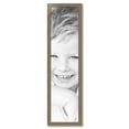 thumbnail image 2 of ArtToFrames 12" x 48" Aged White Gold Picture Frame, 12x48 inch Silver Wood Poster Frame (WOM-2036),  Pack, 2 of 7