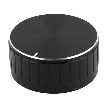 Black Plastic Potentiometer Rotary Control Switch Knobs 17x40mm