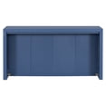 thumbnail image 5 of EUROCO 59.7" Extra Long Console Table,Wood Sofa Table Behind Couch,Narrow Entryway Accent Table for Living Room,Hallway, Entrance,Foyer,Navy Blue, 5 of 8