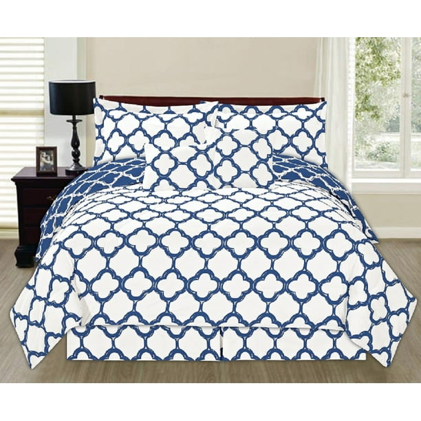 Featured image of post Royal Blue And White Bedding / Free shipping on orders of $35+ and save 5% every day with your target redcard.