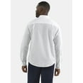 thumbnail image 3 of George Men's Poplin Shirt with Long Sleeves, Sizes S-3XL, 3 of 5