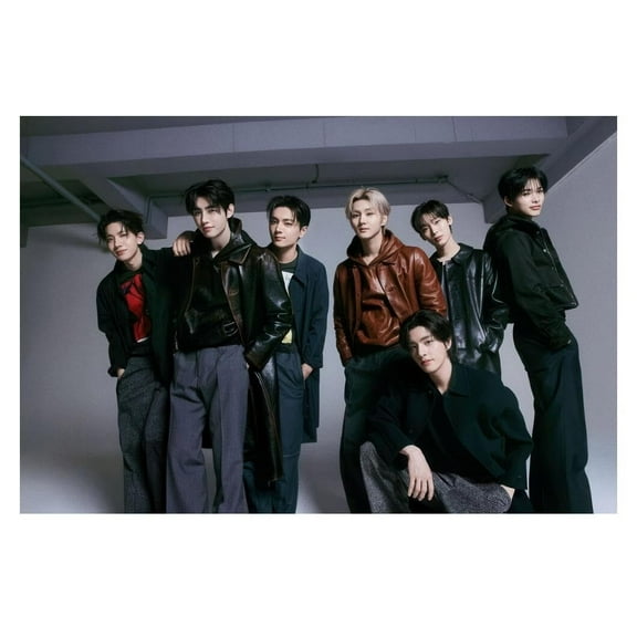 Enhypen Poster Fashion Photo Print K-Pop Home Decor For Living Room Aesthetic Kpop Male Boys Group Boy Band