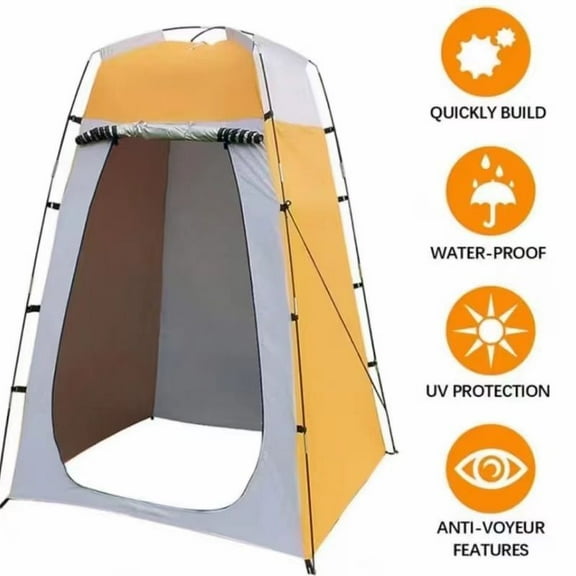 Portable Outdoor Pop-Up Privacy Tent, Camping Shower Toilet, Changing Room, Hiking Camping