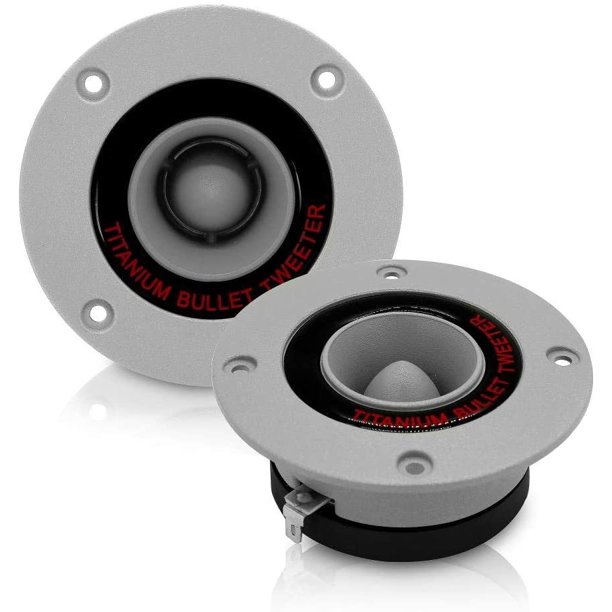 Pyramid TW18 300 Watt 3.25" Super Car Audio Aluminum Tweeters Horn