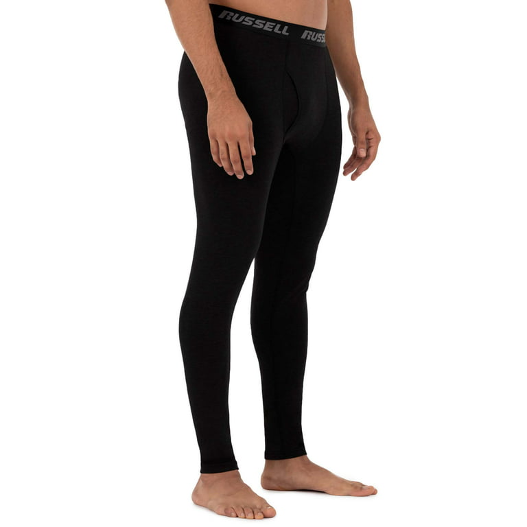Russell Men's & Big Men's Soft Tech French Terry Thermal Underwear