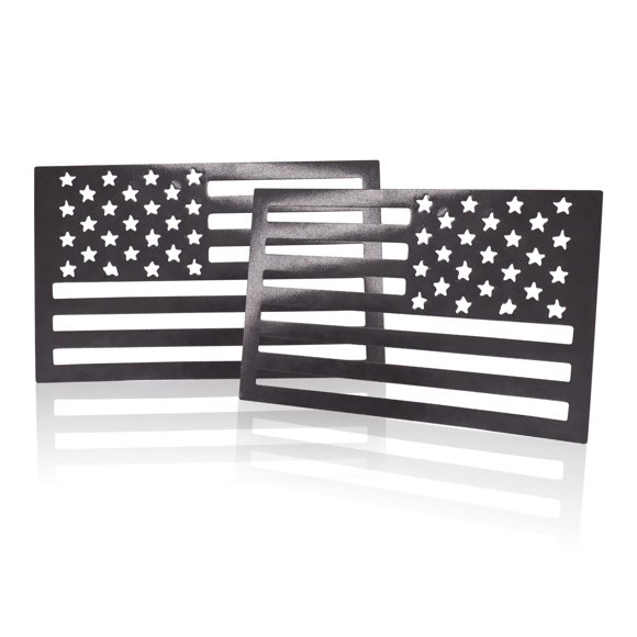 Pegatina magnética para coche Elegance con la bandera estadounidense, paquete de 2 unidades, 15,5 x