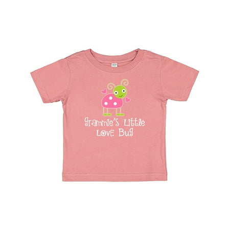 

Inktastic Grammie Valentines Day Ladybug girls Gift Baby Girl T-Shirt