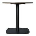 thumbnail image 2 of LeisureMod Round Dining Table with MDF Top and Powder-Coated Square Steel Base Kitchen Table, Seats 2-3 Person for Modern Home and Kitchen Vail Collection, 2 of 9