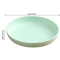 thumbnail image 2 of 1 Pcs Wheat Straw Plates, Unbreakable Wheat Straw Plates, Reusable Dinner Dishes Lightweight Plates Salad Kids Adult Plate for Kitchen Camping, 2 of 5