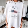 thumbnail image 2 of 250th Anniversary USA Shirt, 4th of July Shirt, America's 250th Celebration T Shirt, Patriotic Shirts for Women and Mens, 2 of 7